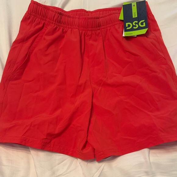 DSG Vibrant Orange/Red Training Shorts - Picture 1 of 3